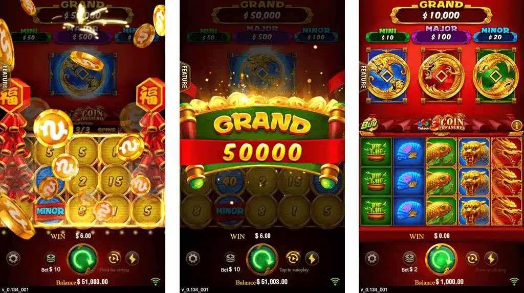 3 Coins Damanlogin Bonus